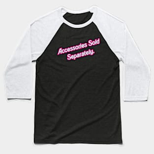 Sold Separately- Barbie 02 PINK Baseball T-Shirt